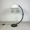 Pamono Vintage Italian Black Serpente Floor Lamp by Elio Martinelli for Martinelli Luce, 1960s