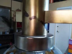 Discount Pamono Vintage Italian Ceiling Light in the style of Gaetano Sciolari, 1970s