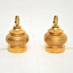 Best Pamono Vintage Italian Ceramic Table Lamps from Bitossi, 1970, Set of 2