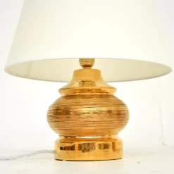 Best Pamono Vintage Italian Ceramic Table Lamps from Bitossi, 1970, Set of 2