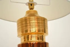 Pamono Vintage Italian Ceramic Table Lamps by Bitossi, 1970, Set of 2