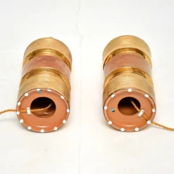 Pamono Vintage Italian Ceramic Table Lamps by Bitossi, 1970, Set of 2