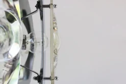 New Pamono Vintage Italian Chandelier by Oscar Torlasco for Stilkronen, 1960