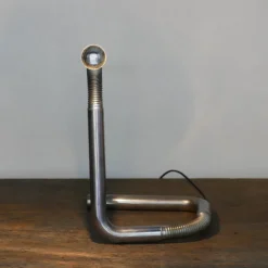 New Pamono Vintage Italian Chrome Table Lamp, 1970s