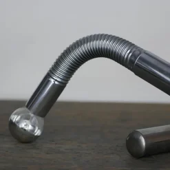 New Pamono Vintage Italian Chrome Table Lamp, 1970s