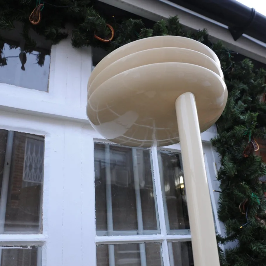 Outlet Pamono Vintage Italian Cream Model Rl 101/5 Floor Lamps from Relux, 1970s, Set of 2