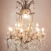 Clearance Pamono Vintage Italian Crystal Chandelier, 1950s