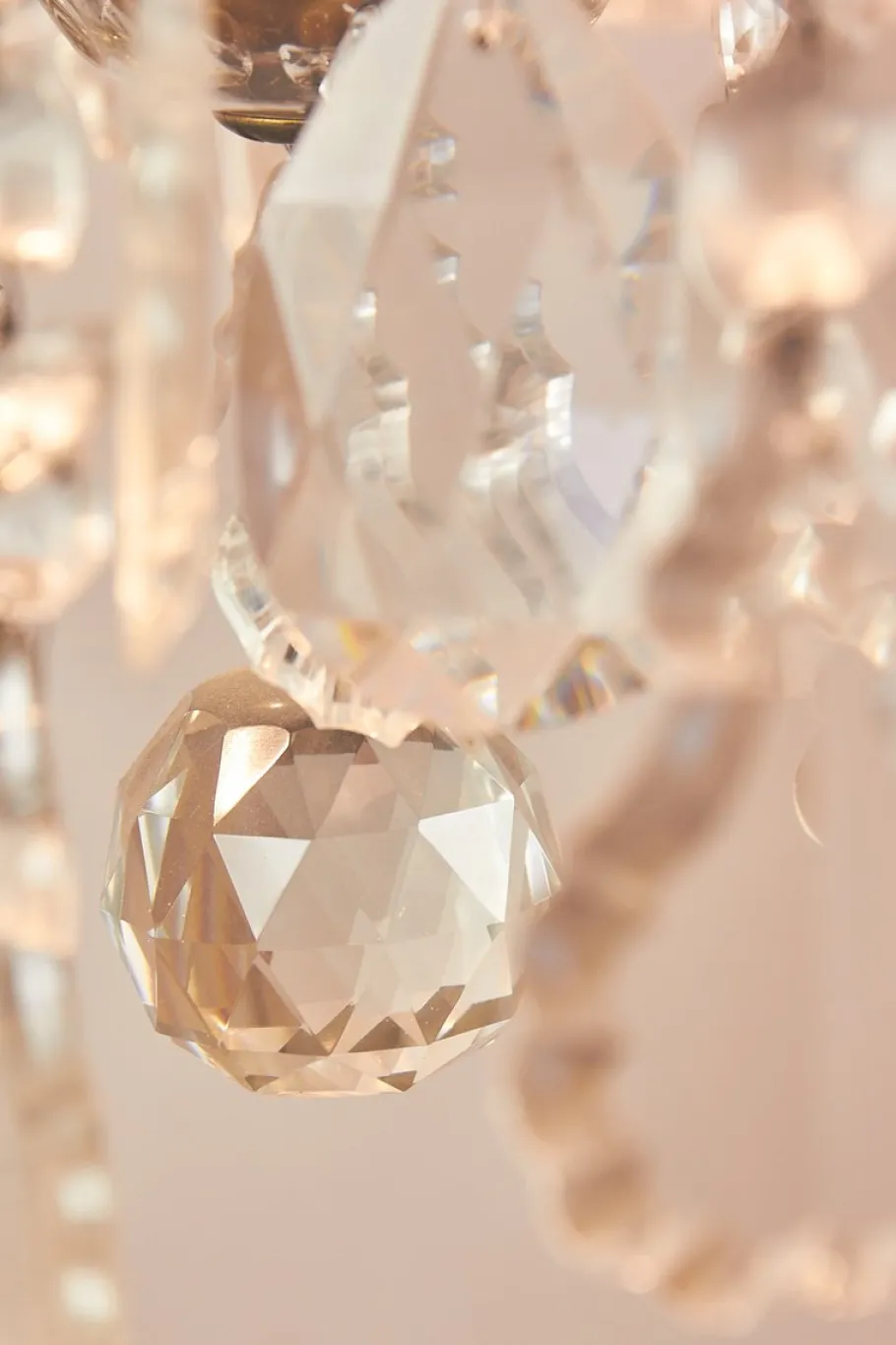 Clearance Pamono Vintage Italian Crystal Chandelier, 1950s