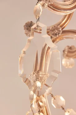 Clearance Pamono Vintage Italian Crystal Chandelier, 1950s