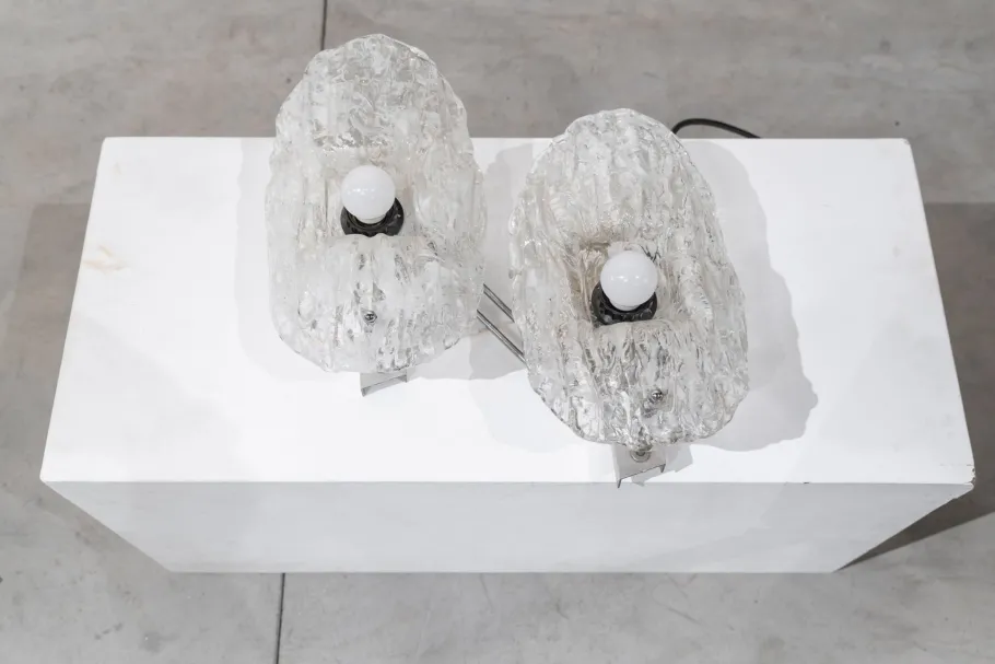 Best Pamono Vintage Italian Double Wall Light, 1970s