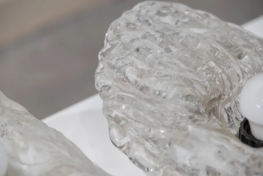 Best Pamono Vintage Italian Double Wall Light, 1970s