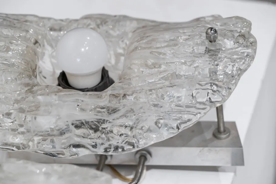 Best Pamono Vintage Italian Double Wall Light, 1970s