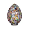 Pamono Vintage Italian Egg Shaped Table Lamp by Murrina Millefiori, 2000