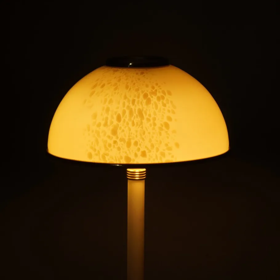 Pamono Vintage Italian Floor Lamp in Murano Glass by F. Fabbian, 1970s