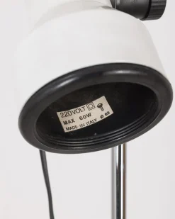 Sale Pamono Vintage Italian Floor Lamp in White Metal, 1970s