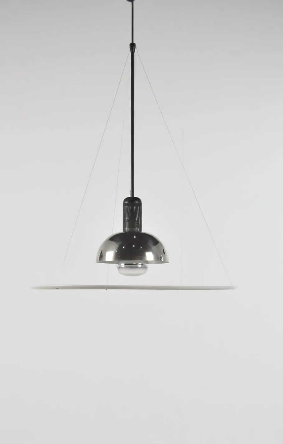Clearance Pamono Vintage Italian Frisbi 850 Pendant Lamp by Achille Castiglioni for Flos, 1970s
