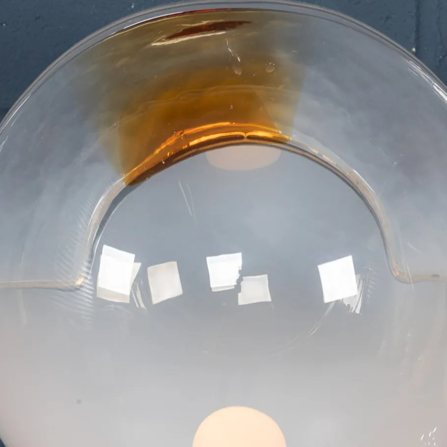 Pamono Vintage Italian Graduated Table Lamps by Carlo Nason for Mazzega, 1970, Set of 2