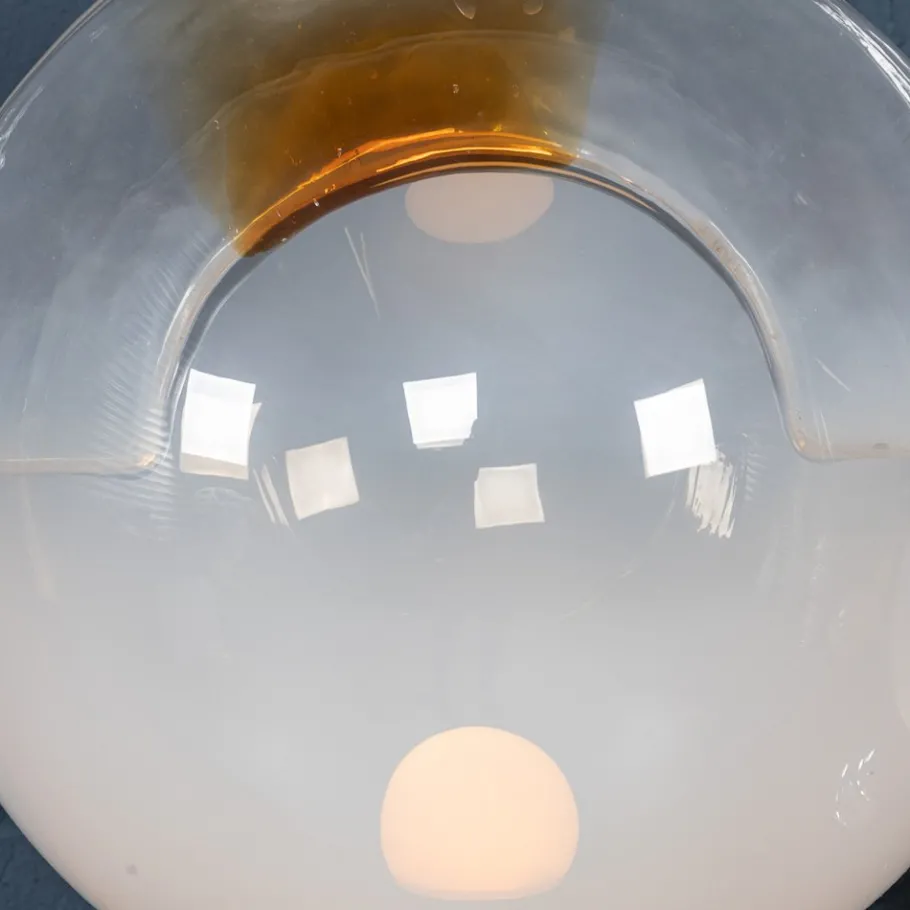 Pamono Vintage Italian Graduated Table Lamps by Carlo Nason for Mazzega, 1970, Set of 2