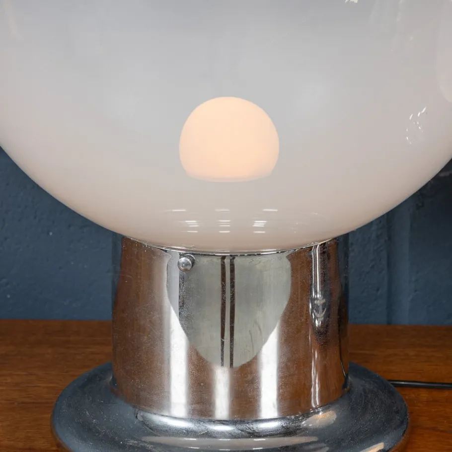 Pamono Vintage Italian Graduated Table Lamps by Carlo Nason for Mazzega, 1970, Set of 2