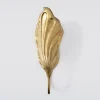 Sale Pamono Vintage Italian Leaf Brass Sconce by Tommaso Barbi
