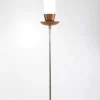 Outlet Pamono Vintage Italian Marble, Teak & Brass Floor Lamp