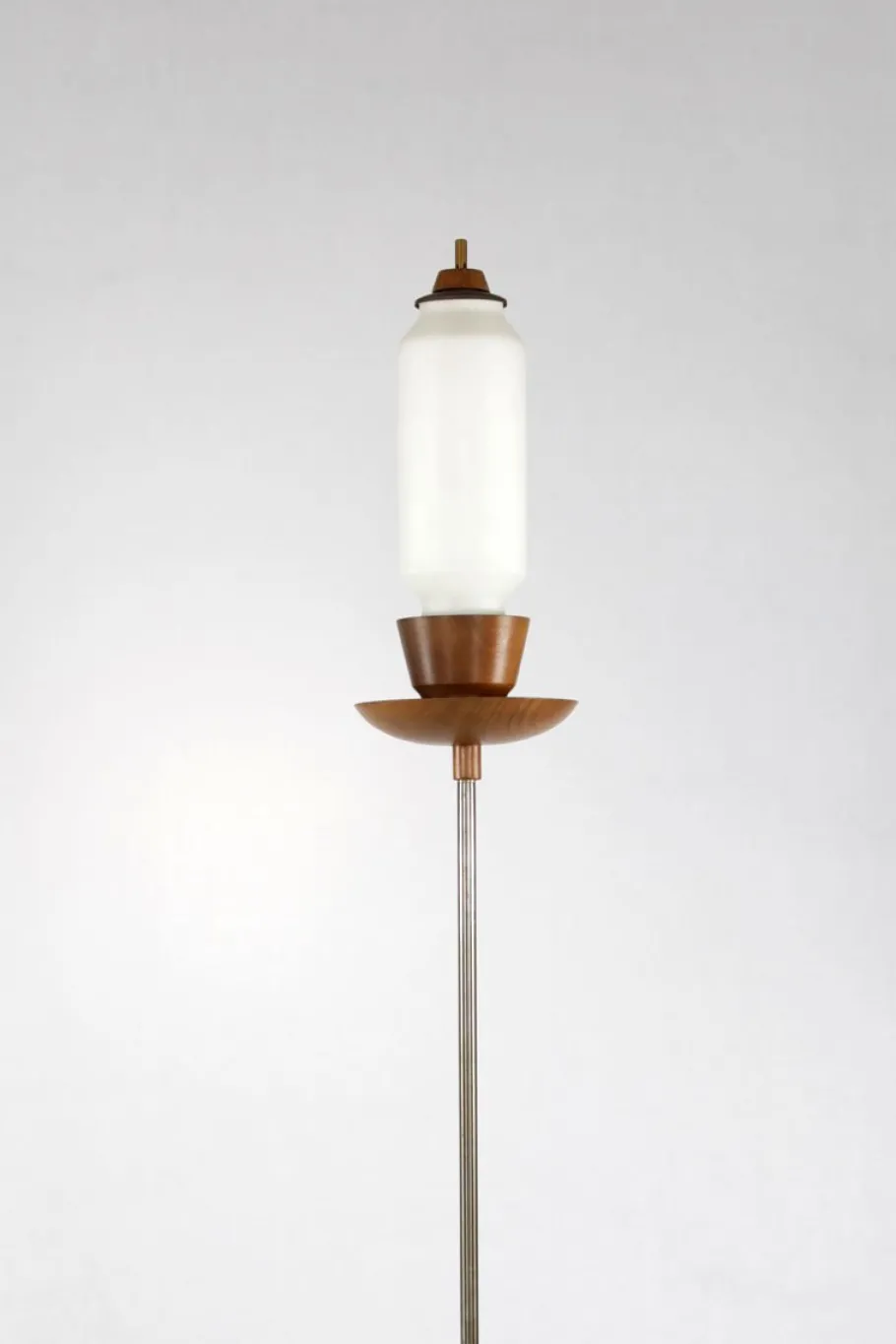 Outlet Pamono Vintage Italian Marble, Teak & Brass Floor Lamp