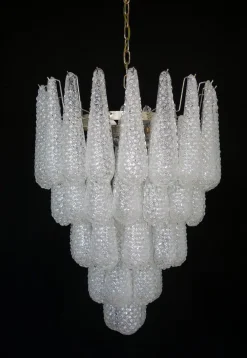 Clearance Pamono Vintage Italian Murano Chandelier, 1990