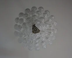 Clearance Pamono Vintage Italian Murano Chandelier, 1990