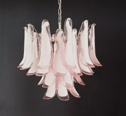 Discount Pamono Vintage Italian Murano Chandelier from Mazzega, 1990