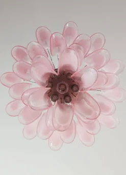 Discount Pamono Vintage Italian Murano Chandelier from Mazzega, 1990