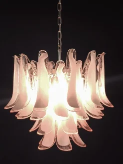 Discount Pamono Vintage Italian Murano Chandelier from Mazzega, 1990