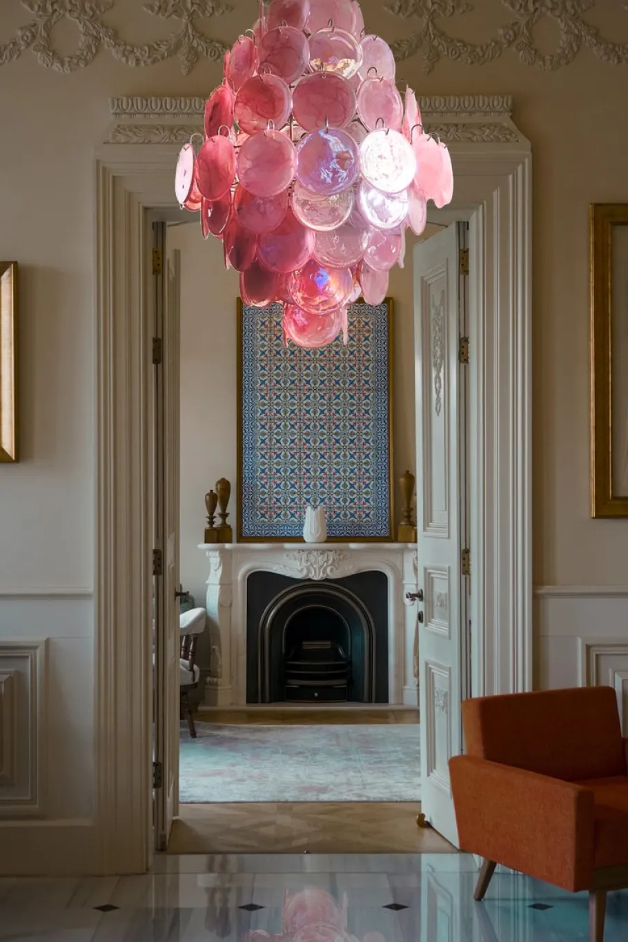 Best Pamono Vintage Italian Murano Chandelier, 2000