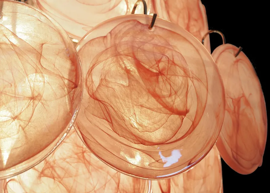 Best Pamono Vintage Italian Murano Chandelier, 2000