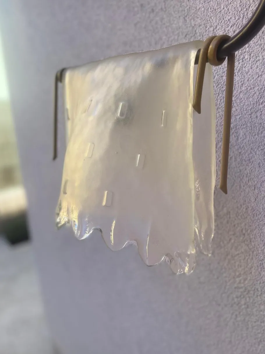 Best Pamono Vintage Italian Murano Glass Ceiling Light, 1950s