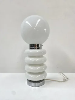 Discount Pamono Vintage Italian Murano Glass Table Lamp by Carlo Nason for AV Mazegga, 1960s.