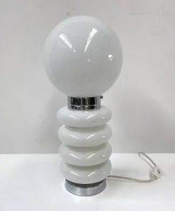 Discount Pamono Vintage Italian Murano Glass Table Lamp by Carlo Nason for AV Mazegga, 1960s.