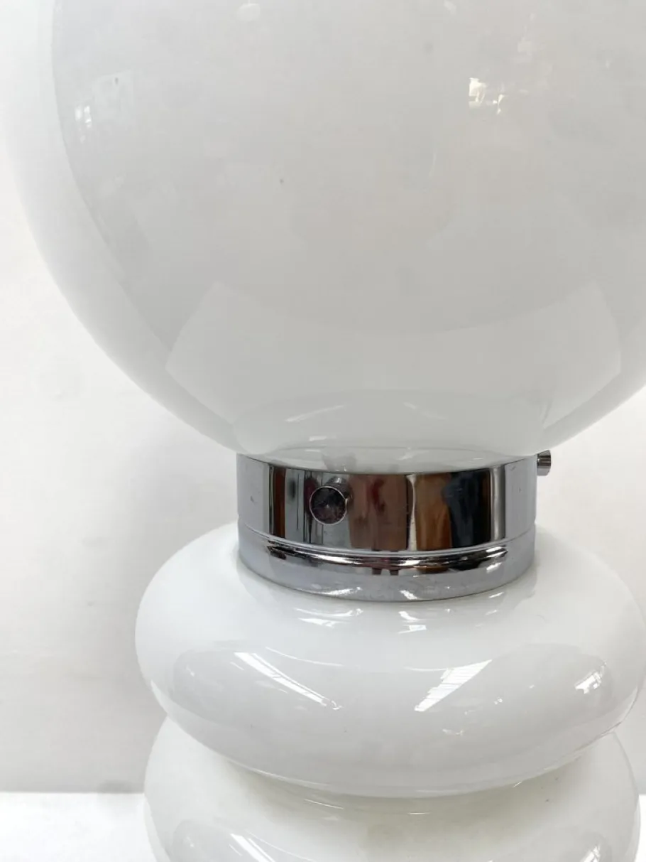 Discount Pamono Vintage Italian Murano Glass Table Lamp by Carlo Nason for AV Mazegga, 1960s.