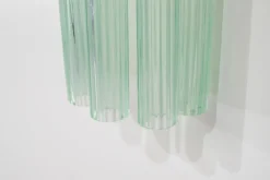 New Pamono Vintage Italian Murano Glass Wall Sconces, 1960s, Set of 2