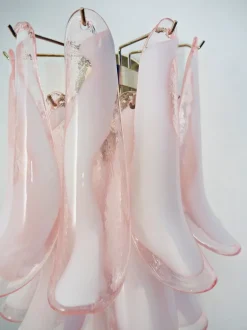 Discount Pamono Vintage Italian Murano Wall Lights in the style of Mazzega, 1990, Set of 2