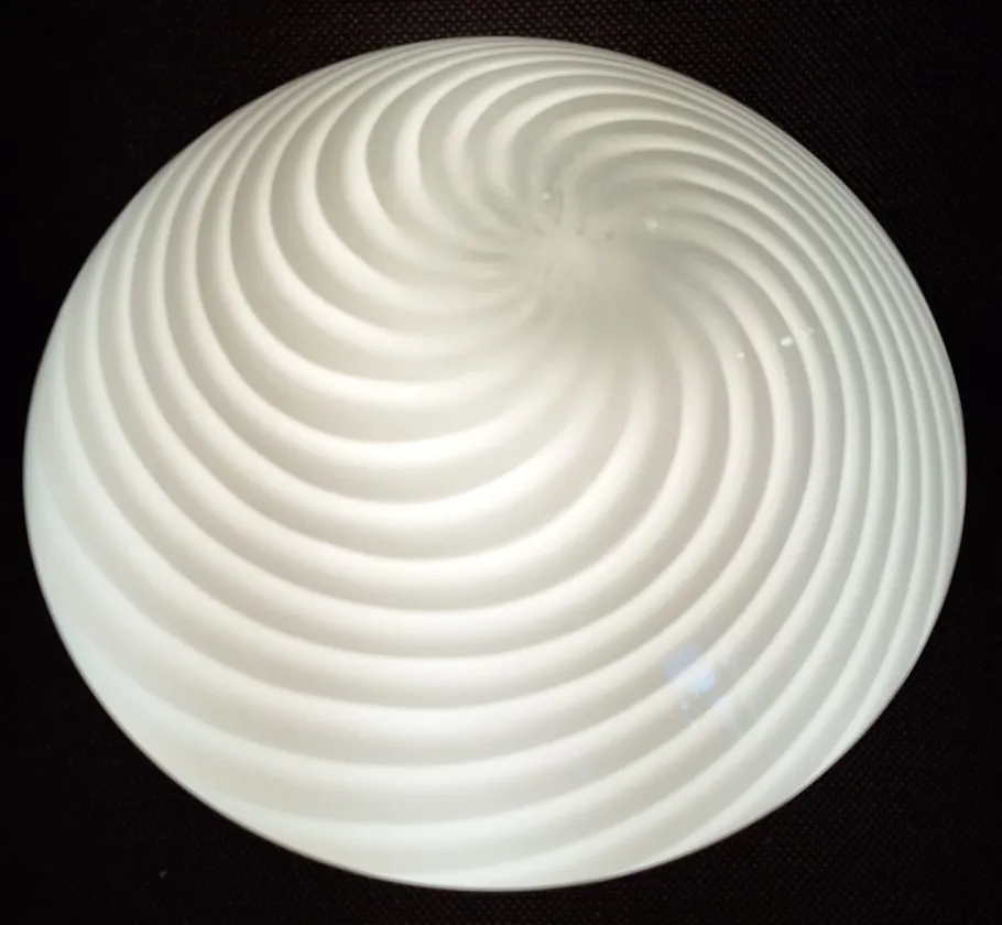 Clearance Pamono Vintage Italian Mushroom-Shaped Table Lamp by Vetri Murano, 1970s