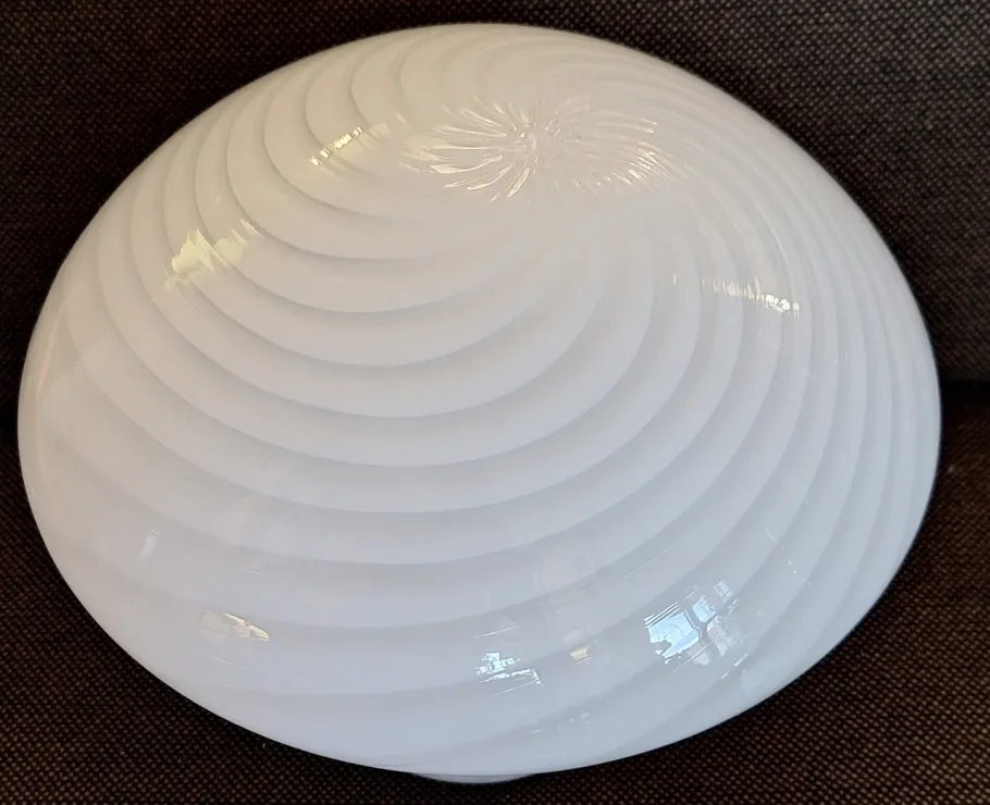 Clearance Pamono Vintage Italian Mushroom-Shaped Table Lamp by Vetri Murano, 1970s