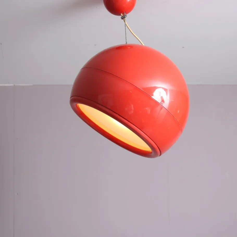 Discount Pamono Vintage Italian Pallade Hanging Lamp by Studio Tetrarch for Artemide, 1960s