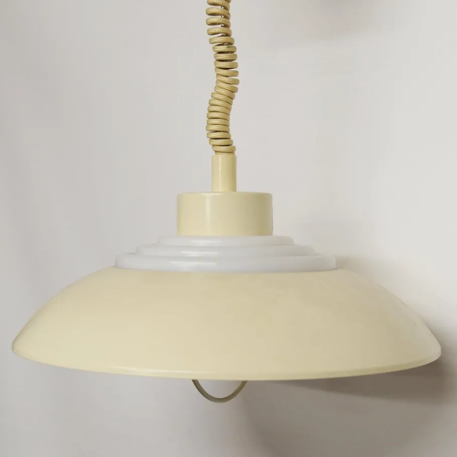 Clearance Pamono Vintage Italian Pendant Lamp attributed to Brevettato, 1970s