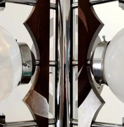 New Pamono Vintage Italian Pendant Lamp attributed to Toni Zuccheri for Mazzega, 1970s