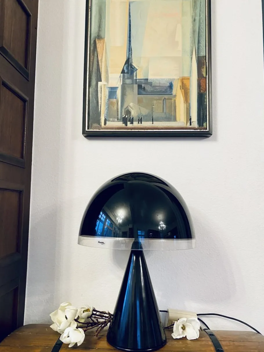 Pamono Vintage Italian Plastic Baobab Table Lamp from iGuzzini, 1970s