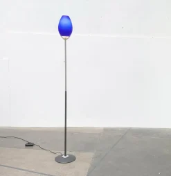 Discount Pamono Vintage Italian Postmodern Glass Floor Lamp from Lucente