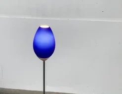 Discount Pamono Vintage Italian Postmodern Glass Floor Lamp from Lucente