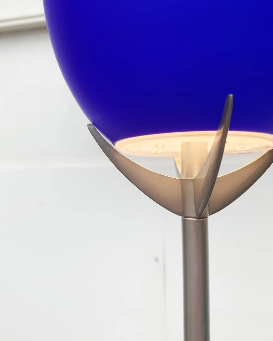 Discount Pamono Vintage Italian Postmodern Glass Floor Lamp from Lucente