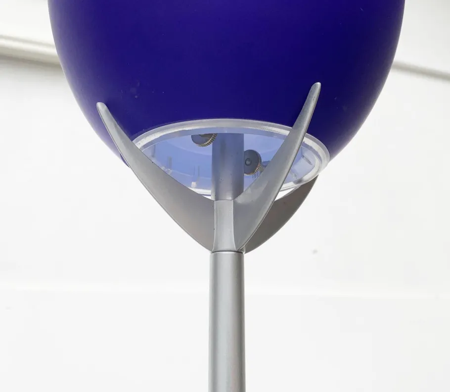 Discount Pamono Vintage Italian Postmodern Glass Floor Lamp from Lucente