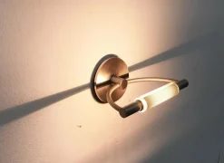 New Pamono Vintage Italian Postmodern Model Gradi Mini Parete Wall Lamp by Franco Bettonica and Mario Melocchi for Cini & Nils, 1990s